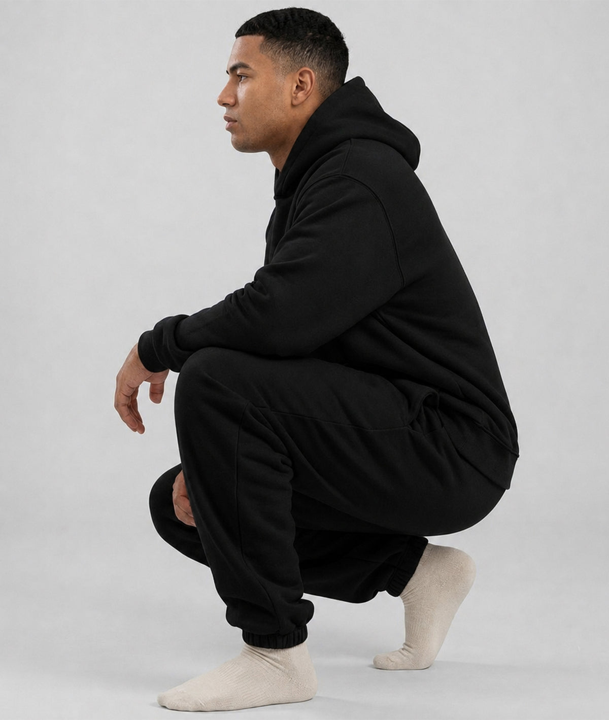 Signature Fit Sweat Pant - Premium Brushed Fleece Straight-Leg Lounge Pants